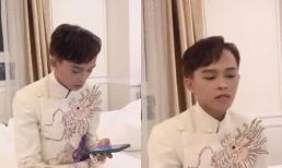 Hồ Văn Cường diện áo dài bảnh bao, thần sắc tươi tắn và giọng hát thay đổi sau loạt lùm xùm