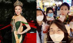Miss Grand Hồng Kông bất ngờ đến Việt Nam du lịch, còn liên tục chụp ảnh vui vẻ hết cỡ cùng fans 