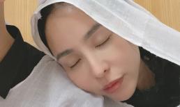 Về chịu tang bố dù đau buồn, nhưng Hoa hậu Hạ My cảm nhận chút hơi ấm từ bờ vai rộng