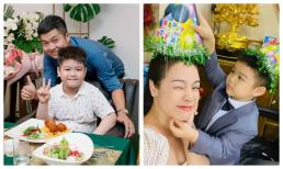 Chồng cũ Nhật Kim Anh khoe loạt ảnh vui vẻ bên con trai ngày cuối tuần, nhóc tì gây bất ngờ với diện mạo ở thì hiện tại
