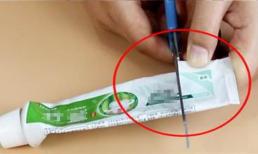 Vỏ kem đánh răng đã hết là “bảo bối” ở nhà thật, biết mẹo hay có thể tiết kiệm tiền trăm mỗi năm! Hãy nhanh mách người nhà nhé