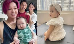 Được ba mẹ cho lên sóng, cháu gái Vũ Hà gây sốt với gương mặt xinh như búp bê, thân hình mũm mĩm đáng yêu hết nấc 