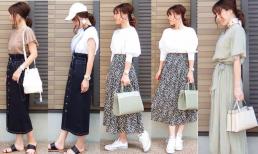 Bạn không biết làm thế nào để phối với váy dài quá đầu gối? Nên chọn trong 4 mẫu này, mẫu nào cũng khiến bạn thanh lịch