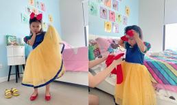 Con gái Thanh Thảo hóa thành nàng bạch tuyết xinh đẹp, loạt cử chỉ điệu đà cùng gương mặt cưng xỉu gây sốt 