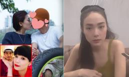 Sao Việt 13/4: Bà xã Xuân Bắc đăng ảnh khóa môi chồng sau ồn ào dạy con; Minh Hằng để lộ mặt mộc khi livestream