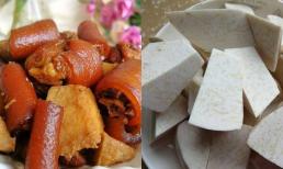 Đuôi lợn hầm với nó, chứa đầy collagen, món ngon bổ máu nhất 