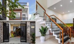Thiết kế nhà hai tầng khiến dân tình thích mê, điểm nhấn là cầu thang mảnh được làm tối giản nhưng vô cùng đẹp