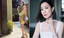 Xa Thi Mạn khoe chân dài mướt mắt khi diện đồ hơn trăm triệu, nhan sắt tuổi 47 khiến dân mạng xuýt xoa