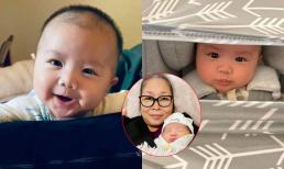 Đăng ảnh đáng yêu của cháu ngoại tròn 2 tháng tuổi, NSND Hồng Vân 'lụi tim': 'Yêu Simba nhiều lắm'