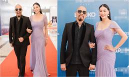 NTK Đức Hùng cực bảnh bao, sánh đôi Hoa hậu Hà Kiều Anh trên thảm đỏ Miss World Vietnam 2022