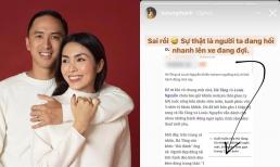 Tưởng ngôn tình đời thực khi được cho là 'thả thính' ông xã, Hà Tăng liền có màn phản dame khiến fans ngã ngửa 