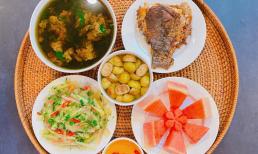 Mâm cơm nhà dưới 80 nghìn đồng của mẹ đảm, đơn giản nhưng bày biện đẹp, ai cũng có thể học hỏi 
