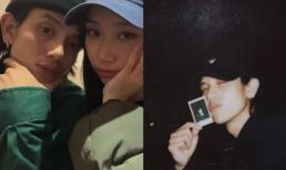 Con gái Mỹ Linh - Mỹ Anh hiếm hoi khoe ảnh cận dung nhan bạn trai, hóa ra đây là người quen của Tlinh