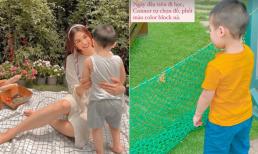 Quý tử nhà Lan Khuê lần đầu đến trường đã lộ chi tiết chuẩn 'con nhà nòi' thứ thiệt