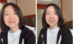 'Chúc Anh Đài đẹp nhất màn ảnh' Đổng Khiết gây tranh cãi khi để mặt mộc, lộ nhan sắc thực ở tuổi 42 