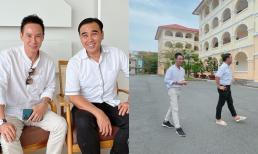 Quyền Linh và Lý Hải gây sốt với loạt khung ảnh hội ngộ, U60 mà vẫn đẹp trai lai láng và phong độ quá! 