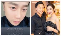 Nửa đêm bạn trai cũ của Hòa Minzy đăng ảnh mắt đỏ hoe nói về tình yêu đầy u buồn