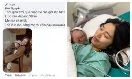 Hòa Minzy lần đầu công khai ảnh sinh nở sau hơn 2 năm giấu kín, tiết lộ sắp hết được làm điều này cho con trai