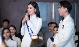 Thí sinh Hoa hậu Du lịch Việt Nam toàn cầu trổ tài nói tiếng Anh, tiếng Pháp, tiếng Hàn