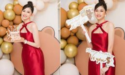 Á hậu Thanh Tú khoe nhan sắc trẻ trung trong tiệc sinh nhật, một chi tiết nhỏ chứng minh độ cưng chiều của chồng đại gia 
