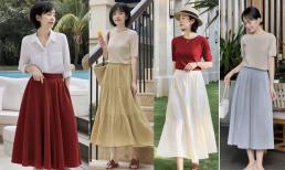Phụ nữ 40 tuổi ăn mặc như thế nào? Hãy chọn 'váy dài quá gối + 5 chiếc áo đầu hè' để dễ dàng vươn lên tầm cao mới 
