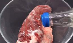 Rã đông thịt, chỉ cần nhỏ vài giọt này, rã đông nhanh chóng trong 30 phút, không còn phải đợi hàng giờ đồng hồ 