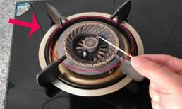 Hôm nay mình mới biết trên bếp gas có một 'cơ chế nhỏ', chỉ cần 'di chuyển' bằng que tăm là có thể tiết kiệm được rất nhiều tiền gas một năm