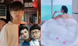 Sao Việt 25/4: Con trai Xuân Bắc lớn phổng phao, bộc lộ nhiều nét giống bố; Bảo Thy đăng ảnh 'tắm tiên' trong bồn