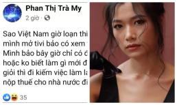 Trà My của 'Thương nhớ ở ai' lại chế giễu: 'Chỉ có đứa nào thất nghiệp hoặc không biết làm gì mới đi thi hoa hậu'