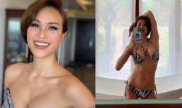 Phương Mai diện bikini mỏng manh khoe body bốc lửa, gây chú ý với vòng eo không chút mỡ thừa