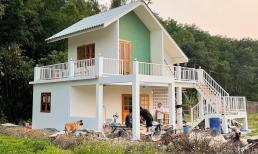 Thiết kế nhà hai tầng ở quê, ở hay nghỉ dưỡng đều tiện, view bao trọn cánh đồng khiến dân tình thích mê