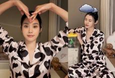 Hề Mộng Dao khoe nhan sắc sau sinh nhưng netizen lại chú ý vào 'vòng 2' lùm lùm trước nghi vấn có bầu lần 3