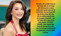 Hậu kết thúc cuộc tình 9 năm, Thiều Bảo Trang nói rõ quan điểm về đàn ông khi yêu, còn nhấn mạnh điều quan trọng này 