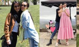 Tăng Thanh Hà gửi lời chúc mừng sinh nhật đáng yêu đến 'đàn chị' Thân Thúy Hà, nhan sắc ngày xưa của 'ngọc nữ' gây chú ý