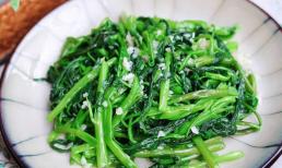 Đầu bếp dạy 3 mẹo xào rau xanh, khi ăn vừa giòn, vừa mát, lại có màu xanh hấp dẫn