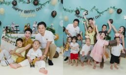 Tiệc sinh nhật của con trai Trà My Idol: 'Thánh meme' tiếp tục tấu hài, lâu lắm mới thấy cả gia đình chung khung ảnh 