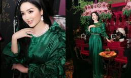 Hoa hậu Giáng My gây mê với nhan sắc yêu kiều bị thời gian lãng quên, chiếm trọn spotlight khi xuất hiện tại sự kiện lớn