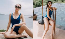 Hoa hậu Dương Mỹ Linh đăng ảnh diện áo tắm, vóc dáng 'cực mượt' được dân tình hết lời khen 