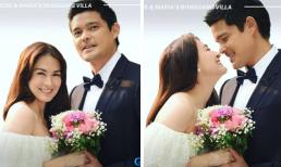 'Mỹ nhân đẹp nhất Philippines' và ông xã điển trai gây sốt với loạt hình 'cưới lại' 
