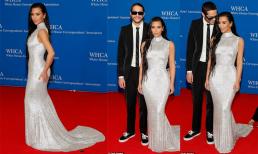 Kim Kardashian gây sốt khi xuất hiện trên thảm đỏ trong bộ đầm thanh lịch kín đáo bên tình mới: 'Từ khi xa Kanye, thời trang nâng cấp hẳn!' 