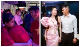 Công Vinh chuẩn chồng nhà người ta khi theo sát vợ chạy show, Thủy Tiên diễn sung đến rách váy