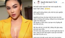 Giữa tin đồn toang với chồng cũ Diệp Lâm Anh, Quỳnh Thư gây hoang mang khi nói về chuyện tìm người yêu mình thật lòng 