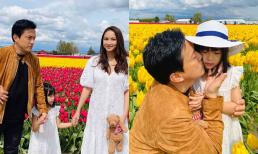 Lam Trường tiết lộ nhóc tì 5 tuổi bám theo ba không rời, khung ảnh hạnh phúc bên vợ con khiến dân tình ghen tị