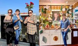 Vừa sang Mỹ, Phương Dung và Lê Giang cùng Thúy Nga đến thăm cố nghệ sĩ Chí Tài và Phi Nhung