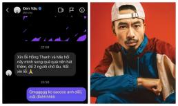 Chỉ một hành động tử tế sau đêm diễn, Đen Vâu khiến nghệ sĩ Hồng Thanh và dân tình phải thán phục