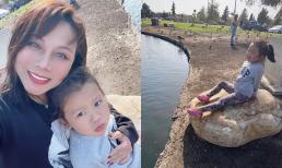 Vợ cũ Hoàng Anh khoe cảnh dắt con gái đi chơi, nhìn loạt biểu cảm ngây thơ của cô bé mà lụi tim