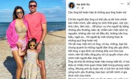 Hà Anh nêu quan điểm về quý ông, thừa nhận ông xã không phải là mẫu người hoàn hảo trong mắt mình 