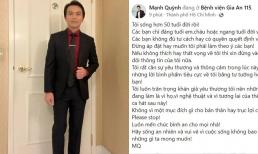Mạnh Quỳnh gây xôn xao khi đáp trả anti-fan cực gắt: 'Tôi cần sự yêu thương và thông cảm trong lúc này chứ không cần những lời bình phẩm tiêu cực'