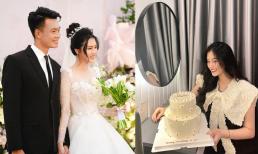 Trung vệ Thành Chung mừng sinh nhật vợ hot girl, chuyển khoản số tiền gây choáng 