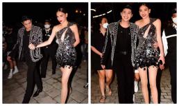 Noo Phước Thịnh sánh đôi bên cạnh Hà Hồ nhưng nổi hơn hẳn vì gương mặt trang điểm đậm đà 